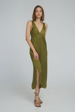 Load image into Gallery viewer, LILYA - AMAZONIA DRESS / Olive
