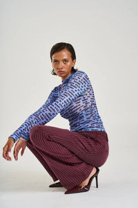 SUMMI SUMMI - FORTUNE TELLER L/S RUCHED TOP