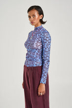 Load image into Gallery viewer, SUMMI SUMMI - FORTUNE TELLER L/S RUCHED TOP
