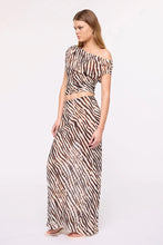 Load image into Gallery viewer, SUBOO - GIGI ZEBRA DRAPE TOP
