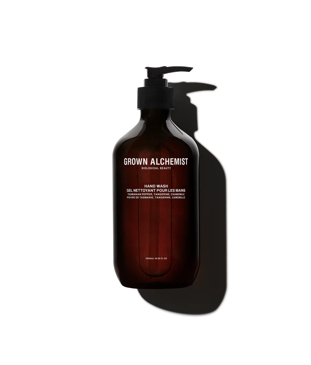 GROWN ALCHEMIST - HAND WASH 500ml Tasmanian Pepper , Tangerine , Cedarwood