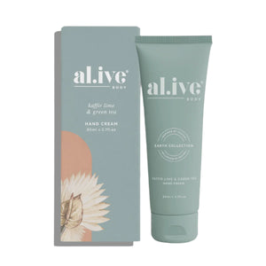 AL.IVE - HAND CREAM kaffir lime & green tea 80ml