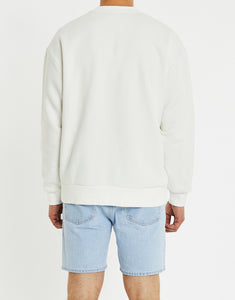 NOMADIC - CHARLESTON  RELAXED SWEATER - OFF WHITE