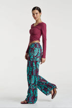 Load image into Gallery viewer, SUMMI SUMMI - FOREVER PANT / JADE BUTTERFLY
