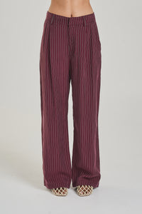 SUMMI SUMMI BOSS PANT / kina pinstripe