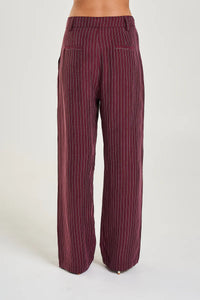 SUMMI SUMMI BOSS PANT / kina pinstripe
