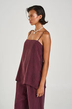 Load image into Gallery viewer, SUMMI SUMMI - TUNIC TOP / KINA PINSTRIPE
