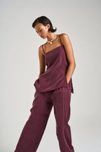 Load image into Gallery viewer, SUMMI SUMMI - TUNIC TOP / KINA PINSTRIPE
