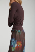 Load image into Gallery viewer, SUMMI SUMMI - RELAXED MAXI SKIRT /PANSY DRIP
