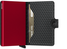 Load image into Gallery viewer, SECRID MINIWALLET - CUBIC BLACK - RED
