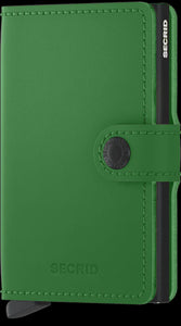 SECRID MINIWALLET - MATTE BRIGHT GREEN