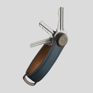 ORBITKEY - KEY ORGANISER CRAZY HORSE - MARINE BLUE