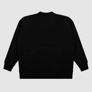 WNDRR - CHAIN CREW SWEAT - BLACK