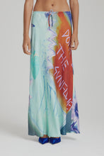 Load image into Gallery viewer, SUMMI SUMMI - RELAXED MAXI SKIRT in Blue Sunflower
