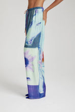 Load image into Gallery viewer, SUMMI SUMMI - ELASTIC WAIST PANTS in Blue Sunflower
