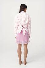 Load image into Gallery viewer, ROWIE - MARINA SILK MINI SKIRT / orchid pink
