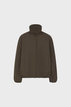 Load image into Gallery viewer, ROWIE - SOREN FUNNEL NECK BOMBER JACKET / cocoa
