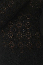 Load image into Gallery viewer, ROWIE THE LABEL - SAMANTHA CLOVER LACE TOP / noir
