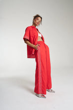 Load image into Gallery viewer, SUMMI SUMMI - SIG LINEN PANT scarlet summi
