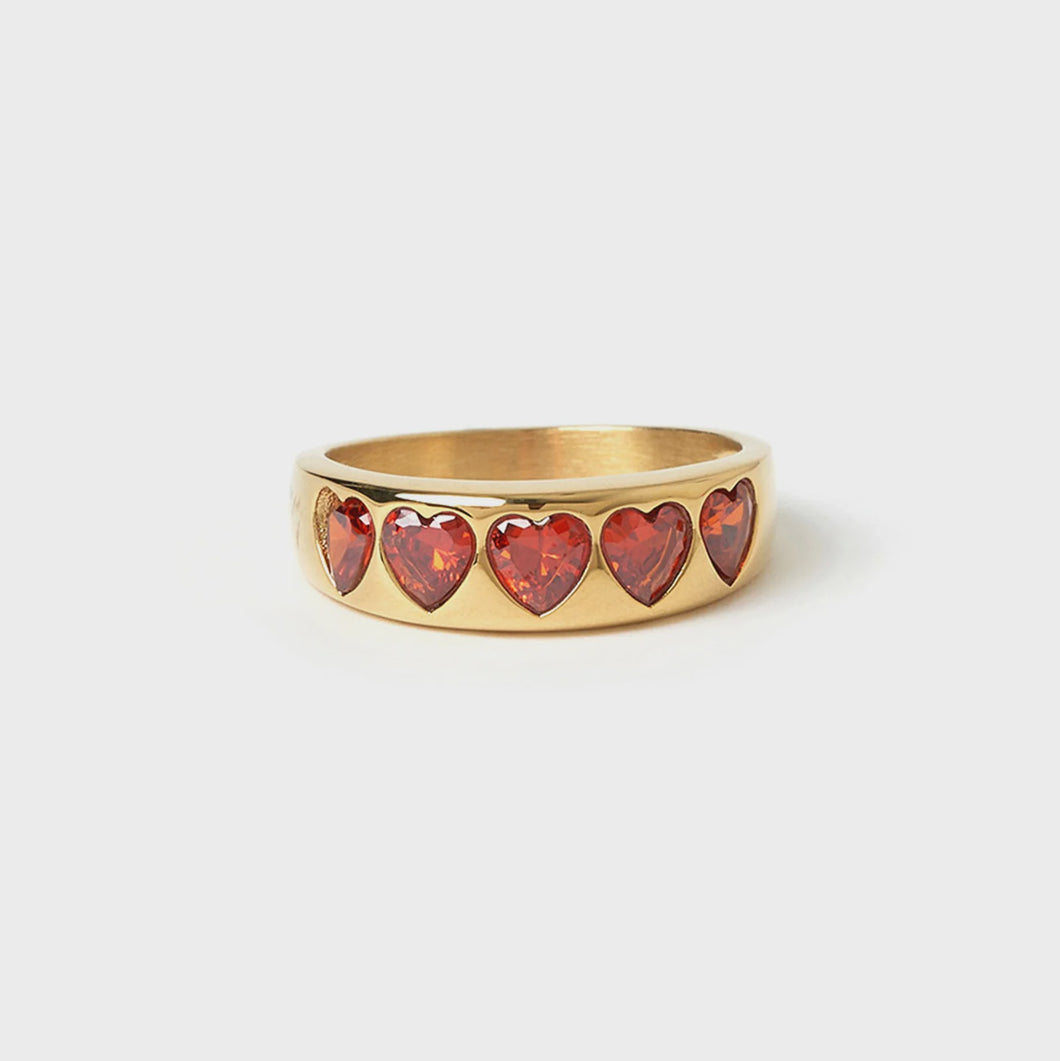 ARMS OF EVE - JADORE HEART RING