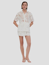 Load image into Gallery viewer, SUBOO - FLORENCE LACE SHIRT / white
