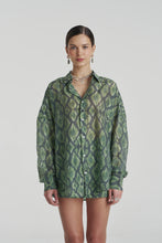 Load image into Gallery viewer, SUMMI SUMMI - SHEER SHIRT / VIPER
