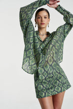 Load image into Gallery viewer, SUMMI SUMMI - SHEER SHIRT / VIPER
