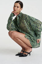 Load image into Gallery viewer, SUMMI SUMMI - SHEER SHIRT / VIPER
