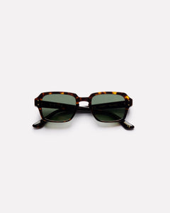 EPOKHE - WILSON  TORTOISE POLISHED/GREEN POLARISED