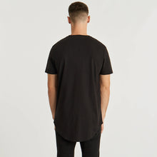 Load image into Gallery viewer, AMERICAIN PARIS - DECIDER DUAL CURVED TEE - JETT BLACK
