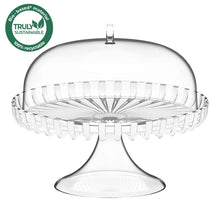 Load image into Gallery viewer, GUZZINI DOLCEVITA - CAKE STAND WITH DOME MOTHER OF PEARL
