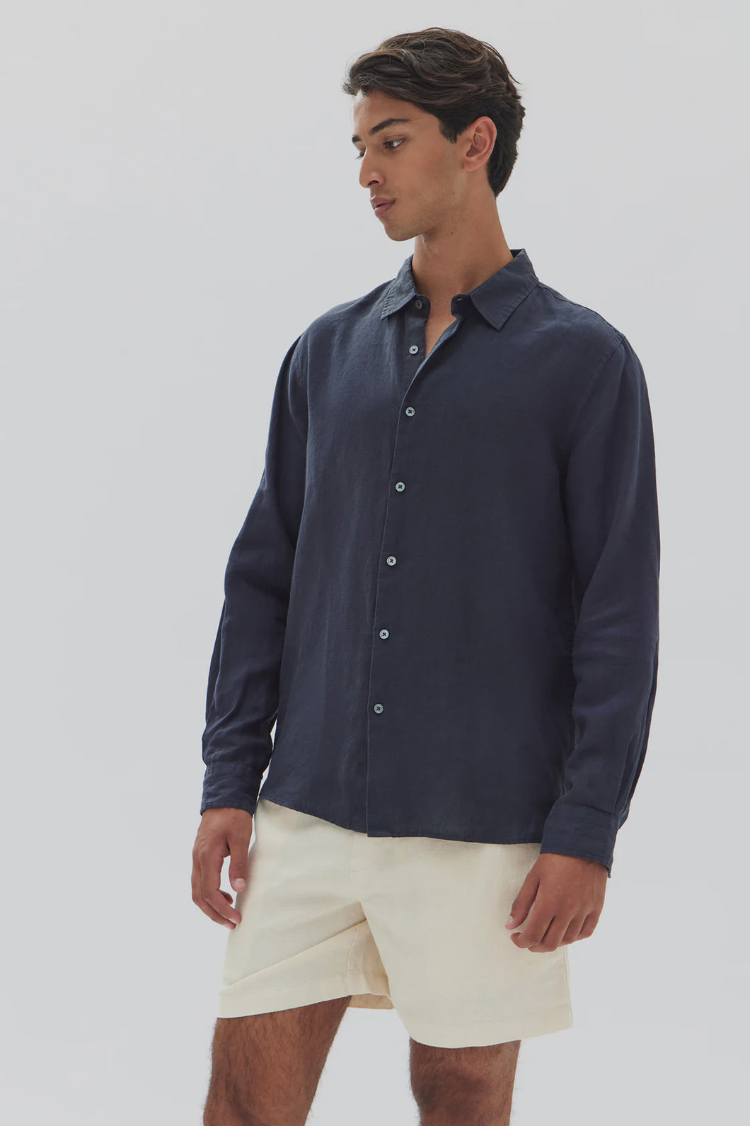 ASSEMBLY - CASUAL L/S SHIRT - TRUE NAVY