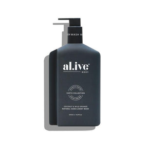 AL.IVE HAND & BODY WASH  - COCONUT & WILDE ORANGE