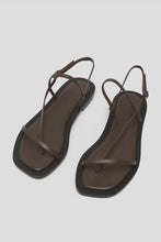Load image into Gallery viewer, ASSEMBLY - VALENTINE SANDAL - DARK BROWN/BLACK
