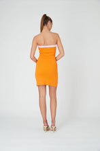 Load image into Gallery viewer, SUMMI SUMMI - STRAPLESS TUBE MINI - TANGERINE /CANDY PINK

