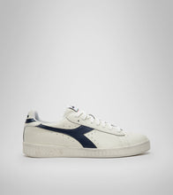Load image into Gallery viewer, DIADORA GAME LOW - waxed WHITE/BLUE CASPIAN
