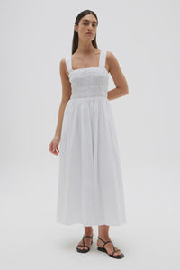 ASSEMBLY - ELINE DRESS - WHITE