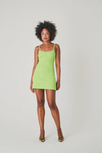 Load image into Gallery viewer, SUMMI SUMMI - A LINE DRESS in GREEN
