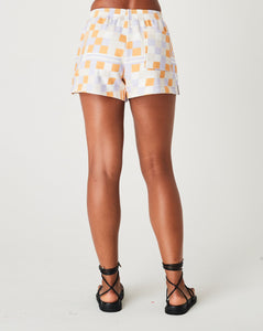 MANGO CHECKMATE FRENCH TERRY SHORT