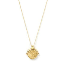 Load image into Gallery viewer, SCORPIO ZODIAC GOLD SPINNER NECKLACE
