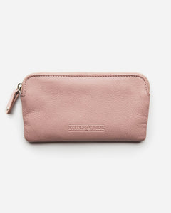 STITCH & HIDE - LUCY POUCH DUSTY ROSE