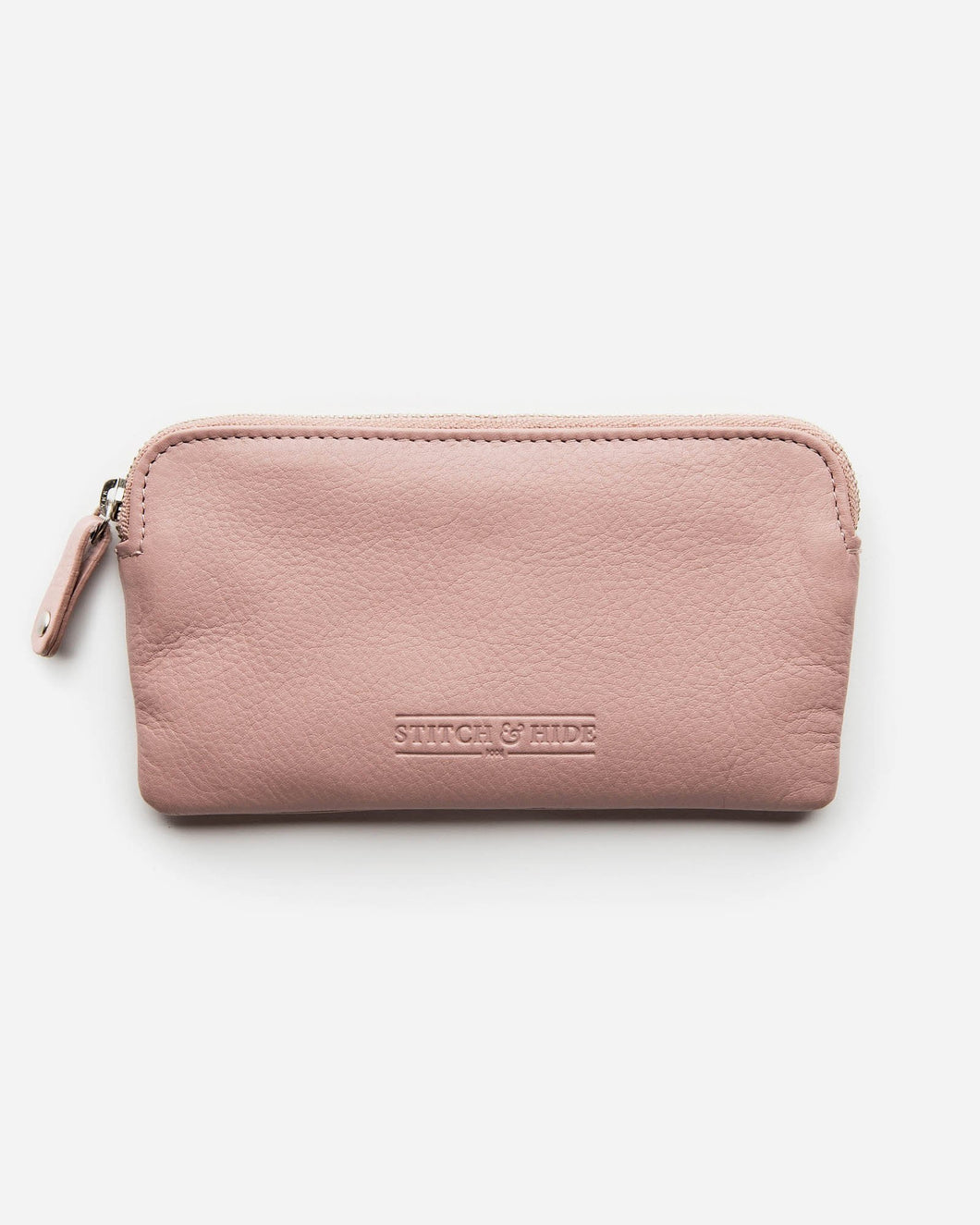 STITCH & HIDE - LUCY POUCH DUSTY ROSE