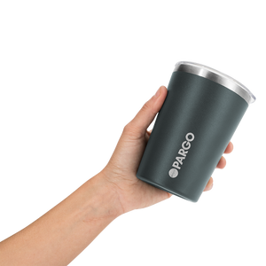 PARGO 12oz INSULATED CUP - BBQ CHARCOAL