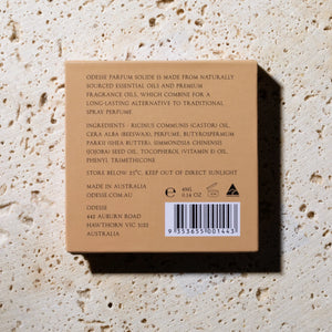ODESSE - CEDAR STREET PARFUM SOLIDE