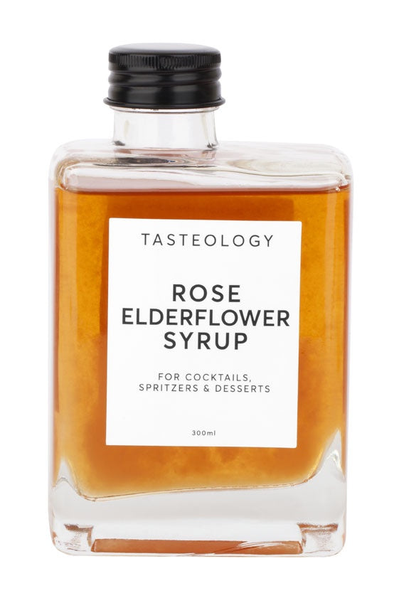 TASTEOLOGY - ROSE & ELDERFLOWER SYRUP