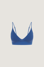 Load image into Gallery viewer, ROWIE - ROSE KNIT CROP in COBALT
