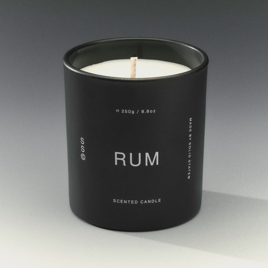 SOLID STATE - RUM  COCONUT LIME CANDLE