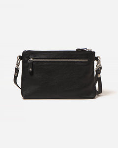 STITCH & HIDE - MADISON CLUTCH BAG - BLACK