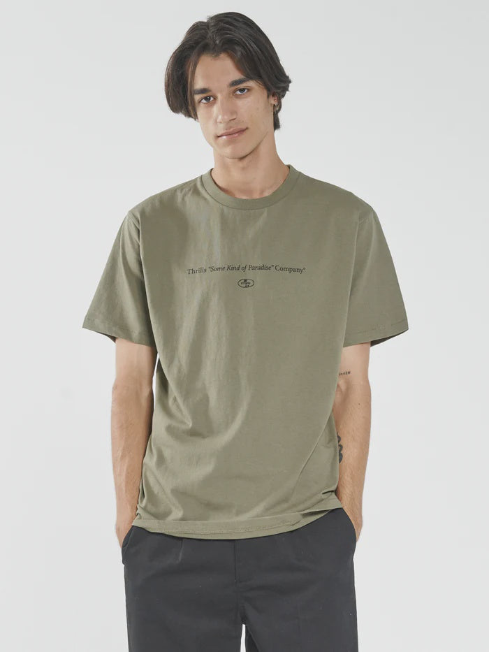THRILLS - SOME KIND OF PARADISE MERCH FIT TEE - desert
