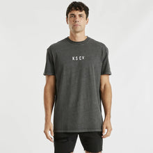 Load image into Gallery viewer, KISS CHACEY - ALARMED RELAXED TEE in Pigment Black
